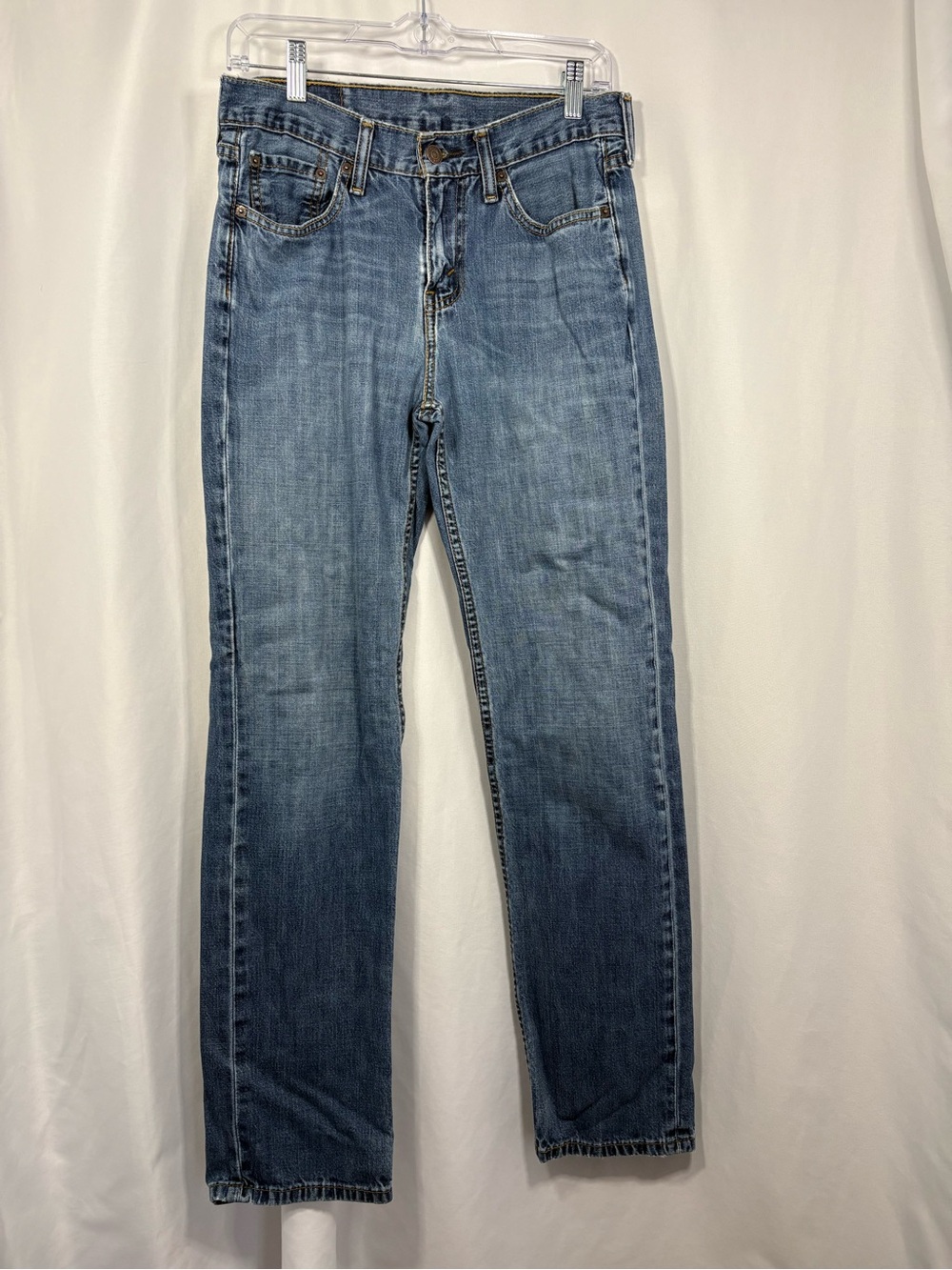 Levi's 514 Women’s Straight Light Blue Denim Jeans Size 29x32 Vintage